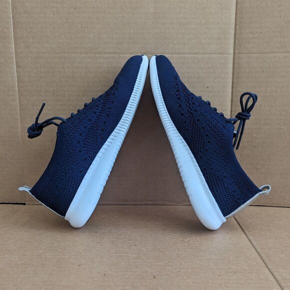 Cole Haan ZerØgrand Stitchlite Wingtip Oxford Blue Shoe Womens Size 5 - Picture 6 of 8